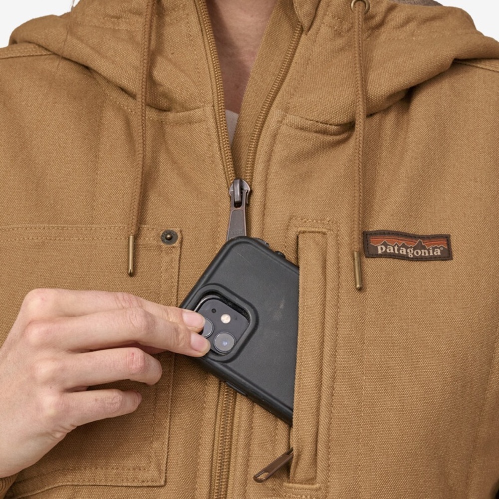 Patagonia All Seasons Canvas Bomber Hoody Jacket